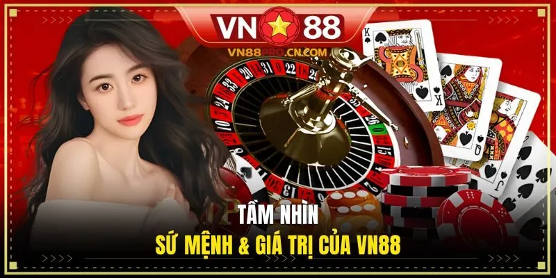 Tầm nhìn, sứ mệnh & giá trị của VN88